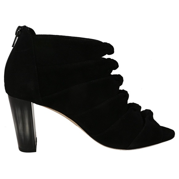 Awesome like-new suede ombré heel booties🖤 - Picture 5 of 14